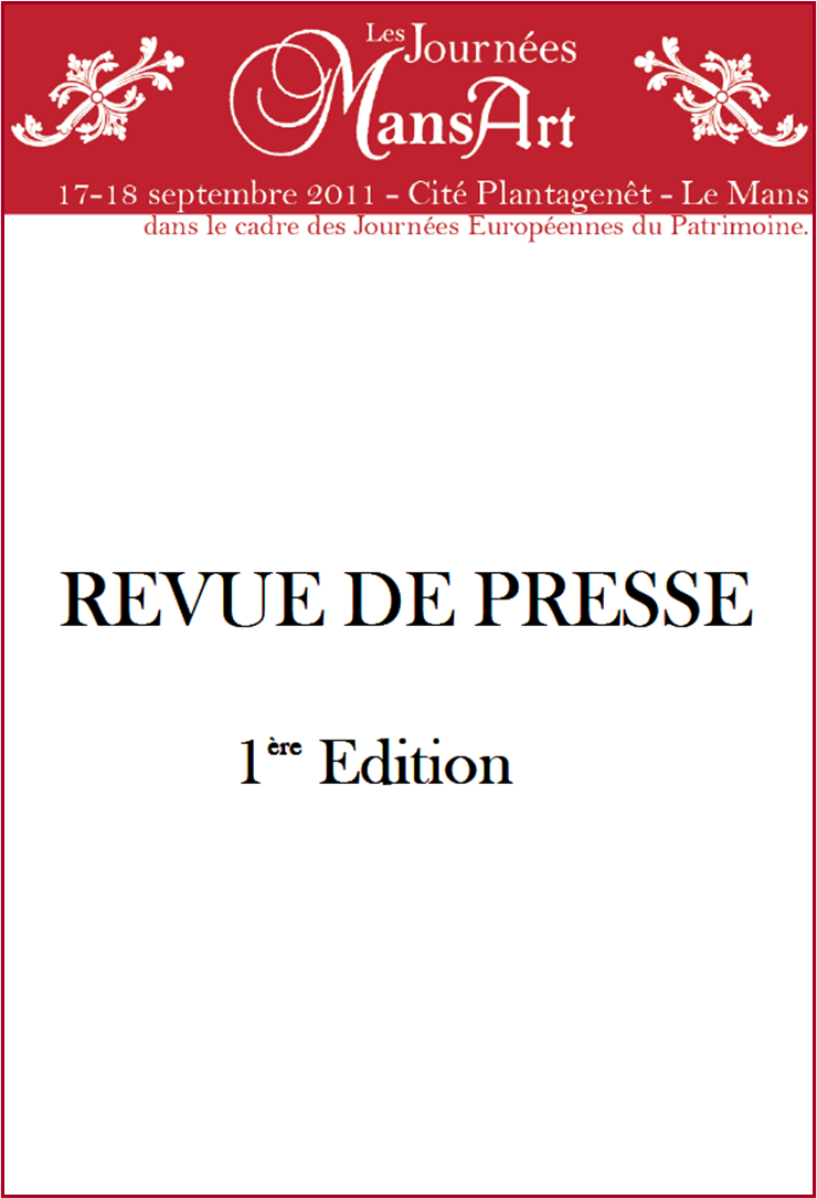 Revue de presse page de garde 2011