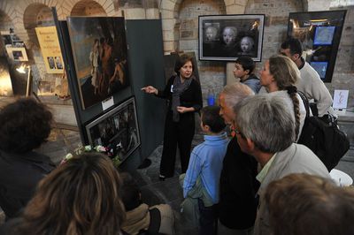 23.Restauratrice de tableaux.Journées Mans'Art © Ville du Mans