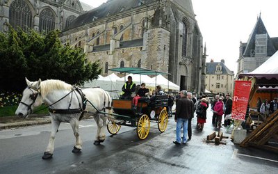 Extérieur cathédrale LES JOURNEES MANS'ART©VilleduMans